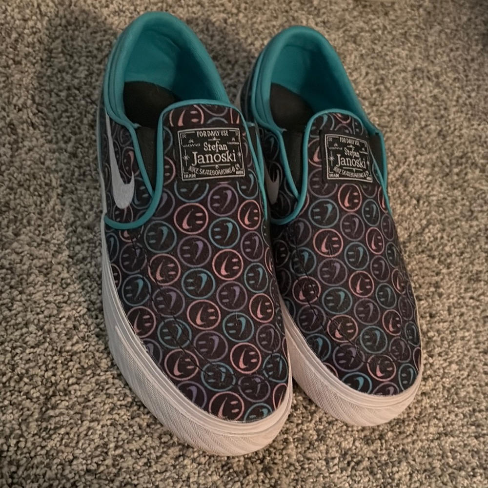 Nike Stefan Janoski Kids Slip-On Shoes - Multicolor